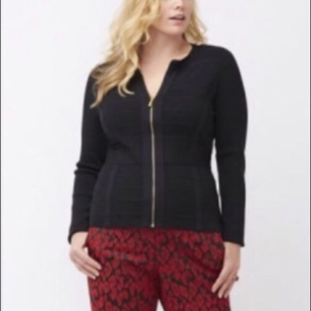 SALE! Lane Bryant cardigan with zipper